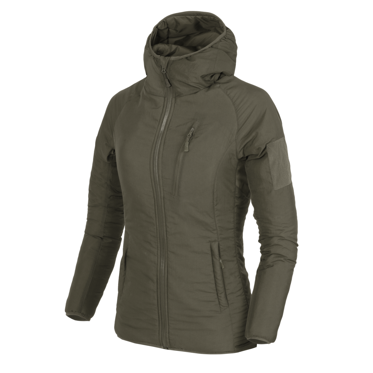 Жіноча куртка Helikon Wolfhound Hoodie - Taiga Green