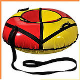 Надувні санки (тюбинг) 100 см "Манго" з ПВХ для катання на снігу, ватрушка для дорослих і дітей, тюбинг санки, фото 2