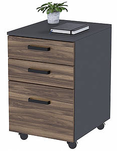 Тумба мобільна NT-3SL-42х65 антрацит TM Loft design