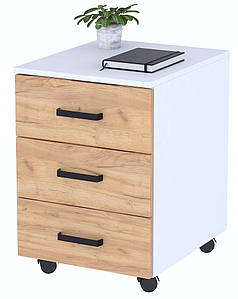 Тумба мобільна NT-3S-42х60 білий TM Loft design