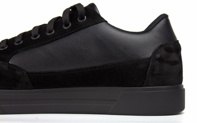 Мягкие кожаные кроссовки с замшевыми вставками черные кеды мужская обувь 46 47 48 больших размеров Rosso Avangard Rumi Black BS Код/Артикул 2490008336 Мягкие кожаные кроссовки с замшевыми вставками черные кеды мужская обувь 46 47 48 больших размеров Rosso Avangard Rumi Black BS Код/Артикул 2490008336