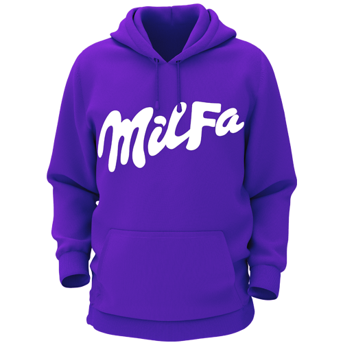 Фіолетове худі "Milfa"