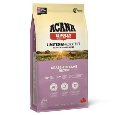 Сухий гіпоалергенний корм для собак Acana (Акана) Grass-fed Lamb для всіх порід з ягням 6 кг, фото 1