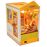 Бук Нук Пекарня Bakery Shop DIY Book Nook Kit Інтер'єрний конструктор TL-7, фото 4