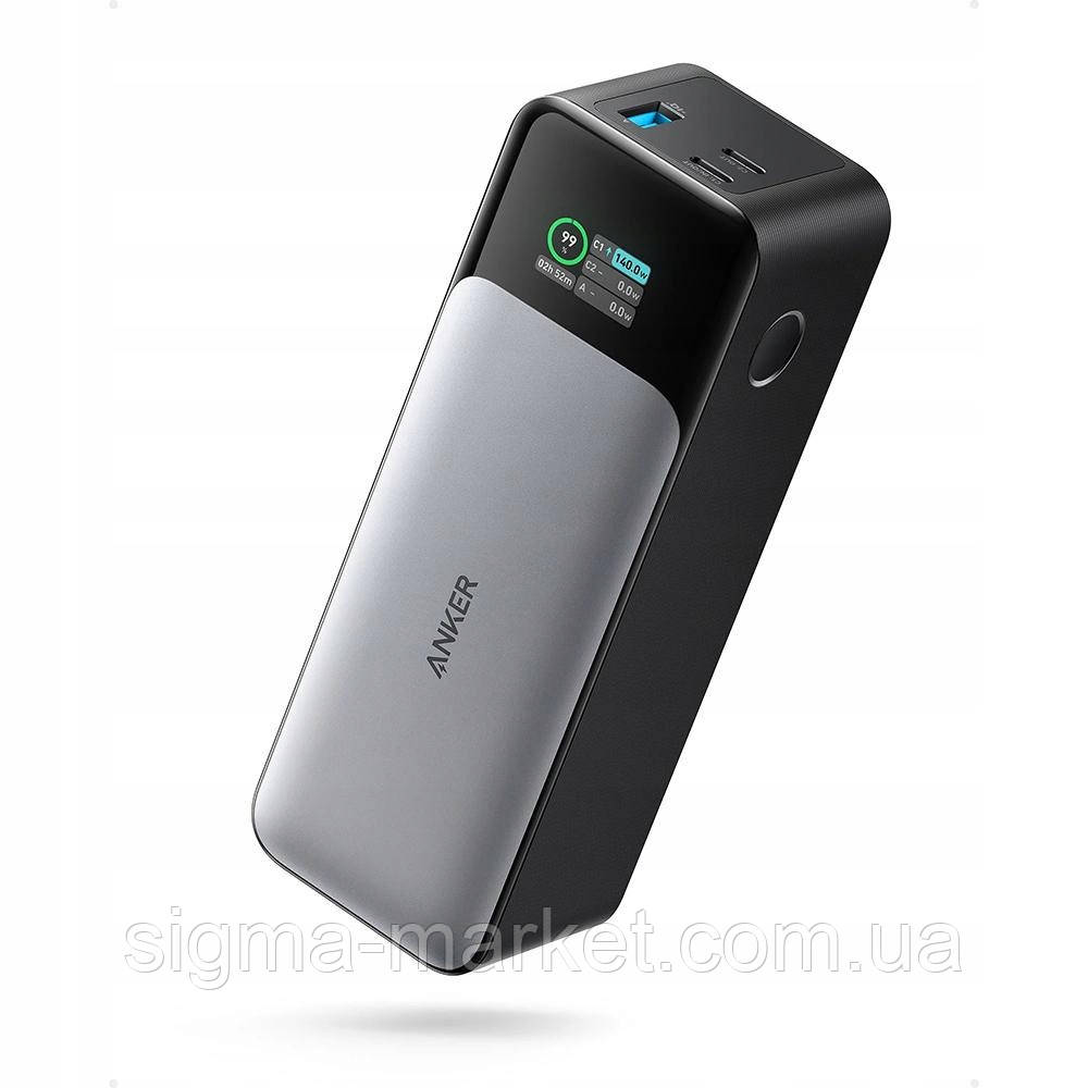 Anker 737 Power Bank (PowerCore 24K) 140 W 24000 mAh Потужний повербанк для ноутбука Macbook Pro Air M1 M2