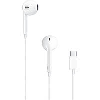 Apple EarPods USB-C (MTJY3AM/A) Навушники провідні type-C для iPhone 15 16 iPad (Оригінал Apple)