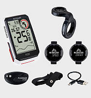 Sigma Sport ROX 4.0 Sensor Set White GPS Велокомп'ютер + Пульсометр + Датчик швидкості + Датчик каденсу +