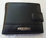 Гаманець шкіряний чоловічий Гаманець чоловічий кожаний портмане з натуральної шкіри коричневий  KOCHI, фото 5