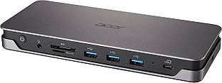 Acer USB Type-C Gen 1 Dock (ADK233) Док-станція для ноутбука HDMI RJ-45 (Gigabit Ethernet) DisplayPort