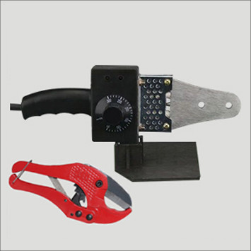 Паяльник для пластикових труб 20-32 мм 600 Вт з ножицями, фото 1