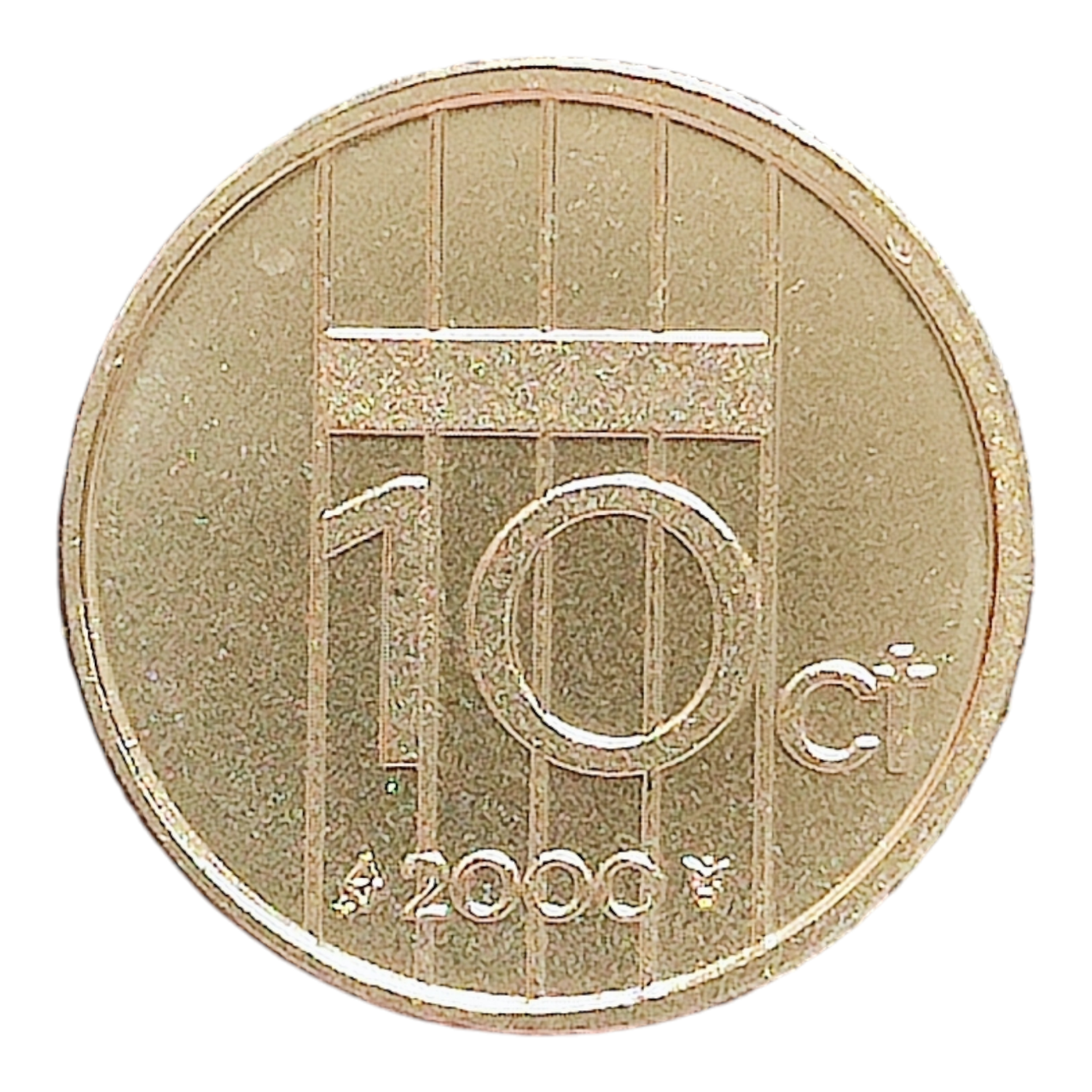 Нідерланди 10 центів, 2000