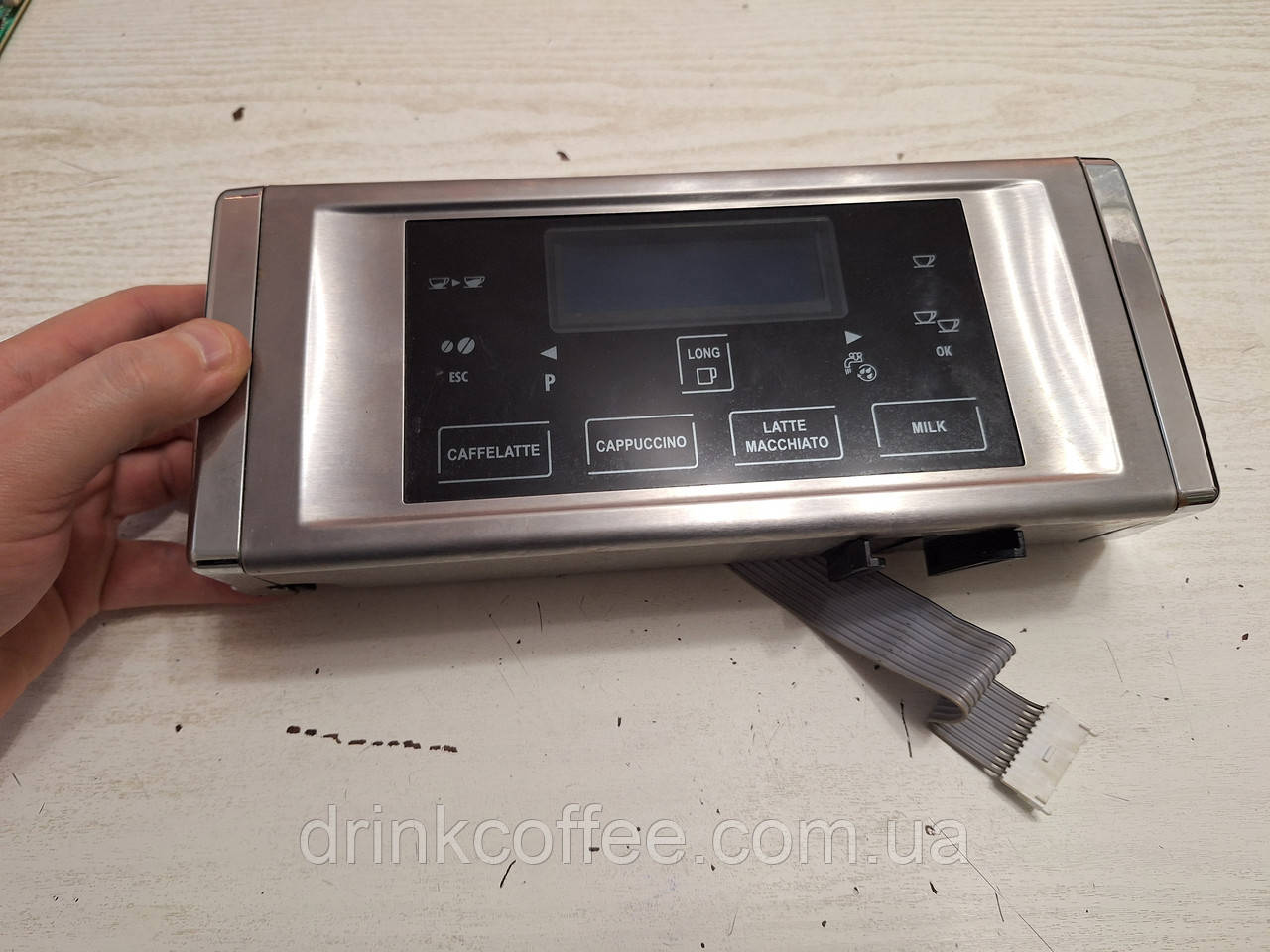 Блок плата керування в зборі для кавомашини DeLonghi ESAM 6700 PrimaDonna Avant б/у Робочий! Широкий шлейф
