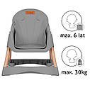 Стілець для годуваня Kidwell Karimi 2в1 gray, фото 10
