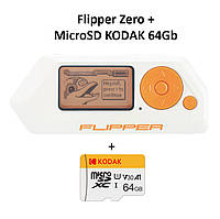 Flipper Zero FLP-Z-W-R04 Багатофункціональний інструмент мультитул для інженерів програмістів гіків + MicroSD