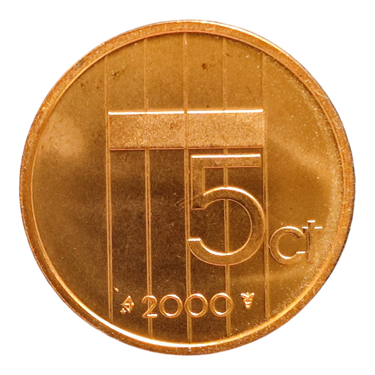 Нідерланди 5 центів, 2000