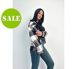 Жіноча тепла сорочка в клітку "Elba"