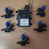 Комплект для саморобного обприскувача 1 насос та 5 форсунок, фото 3