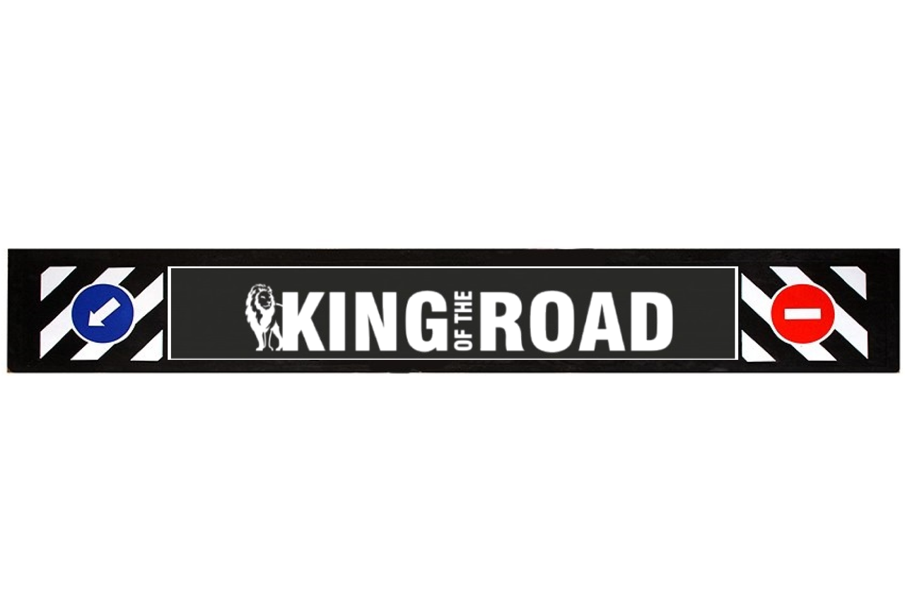 Задній бризговик King of the road 350x2400мм з об'ємним написом