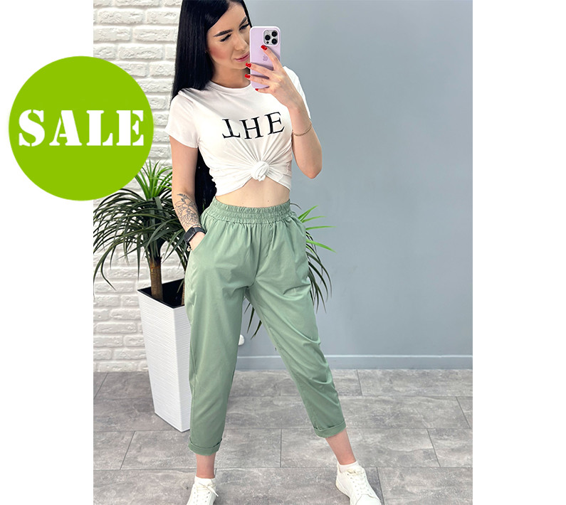 Літні штани з закотом "Hunter" Батал, фото 1