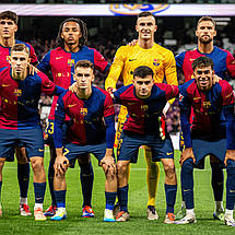 Плакат "ФК Барселона, FC Barcelona 2024", 40×60см, фото 2