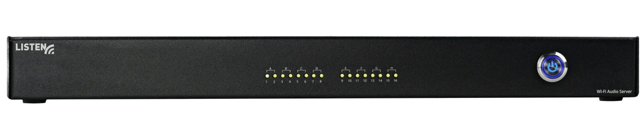 16-канальний Wi-Fi аудіо сервер ListenWIFI LW-210-16