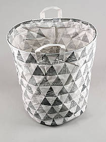 Кошик флізеліновий для зберігання одягу, іграшок, білизни тощо.