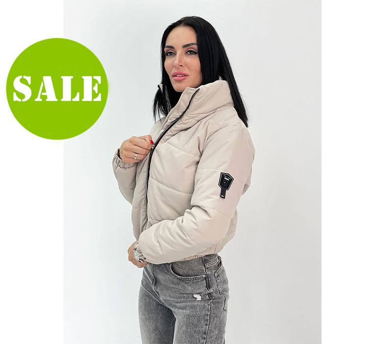 Демісезонна куртка з нашивкою "Ivi" Норма та батал, фото 1