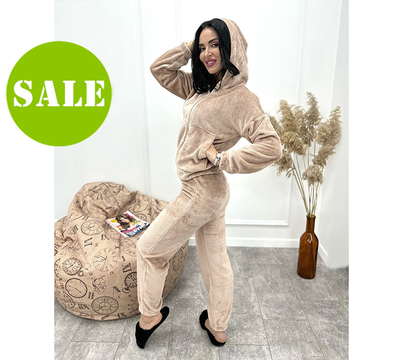 Махровий жіночий костюм-піжама "Palmira" Норма, фото 1