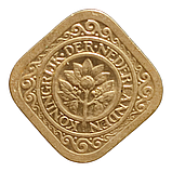 Нідерланди 5 центів, 1938, фото 2