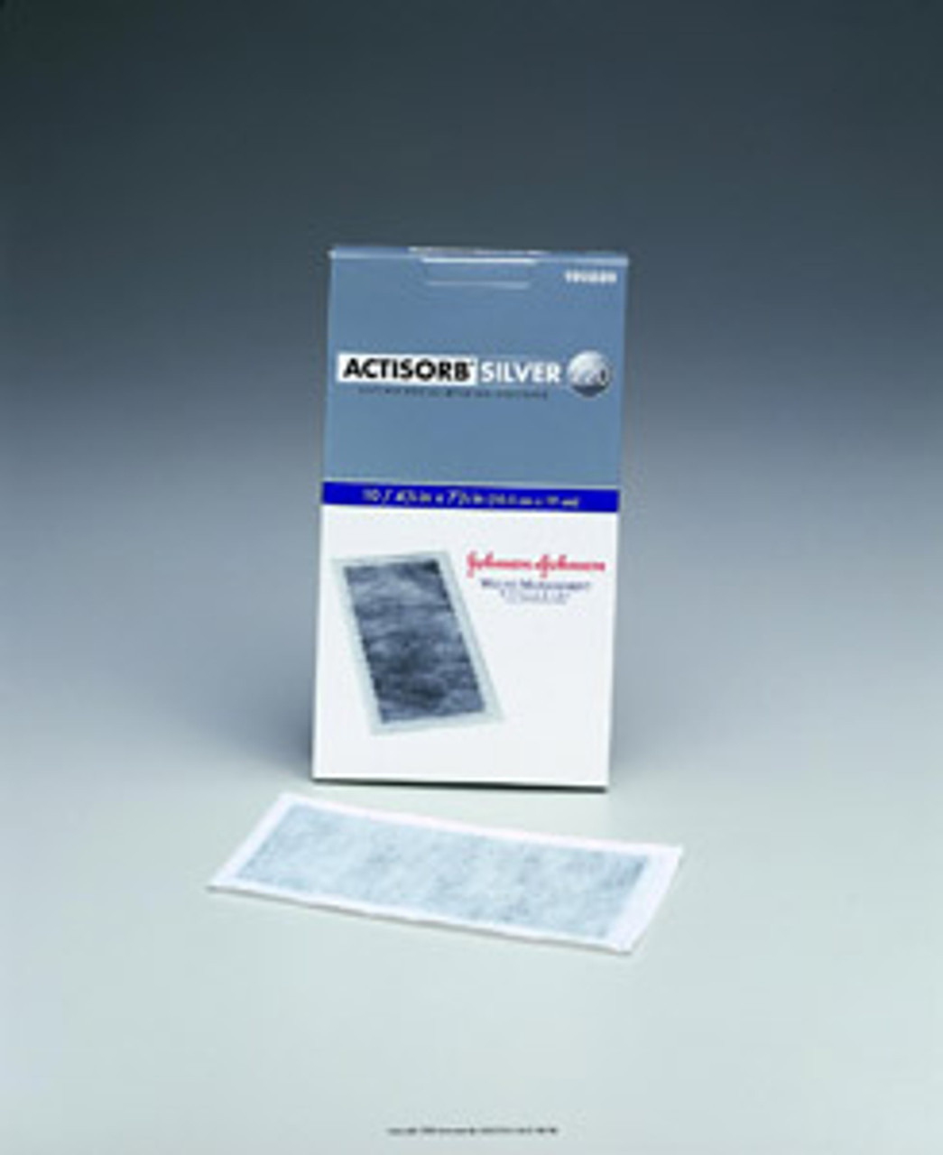 Антимікробна пов'язка Actisorb Silver 220  Antimicrobial Binding Dressing 10 см -19 см 1 шт