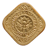 Нідерланди 5 центів, 1932, фото 2