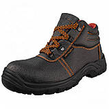 Черевики чоловічі без метал носка, спецвзуття захисне робоче, взуття шкіряне демісезонне для працівників, польша, фото 2