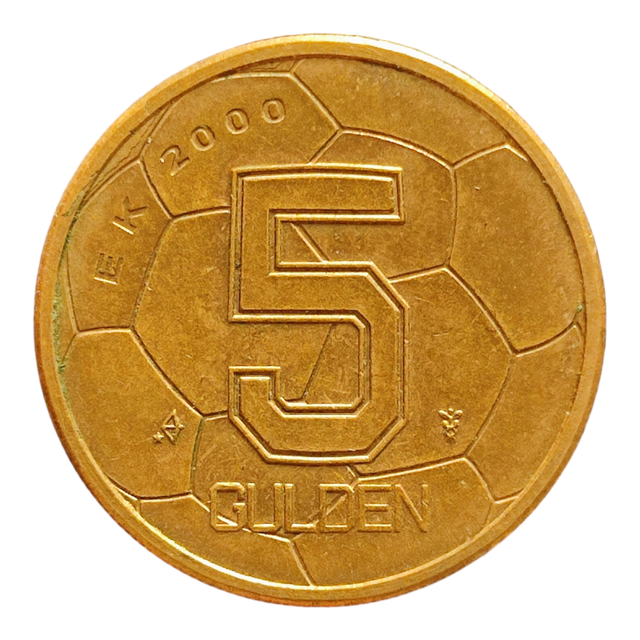 Нідерланди 5 гульденів, 2000 Чемпіонат Європи з футболу 2000, фото 1