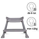 Стілець для годуваня Kidwell Eatan 4в1 Wood Grey, фото 4