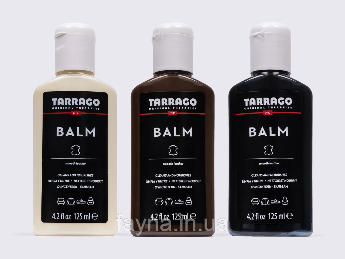 Бальзам для догляду за шкірою Tarrago Leather Care Balm (Очищення та живлення), 125 мл, фото 1