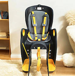 Дитяче велосипедне крісло TILLY Maxi T-831/1, 3-х точкові ремені, 12-22 кг