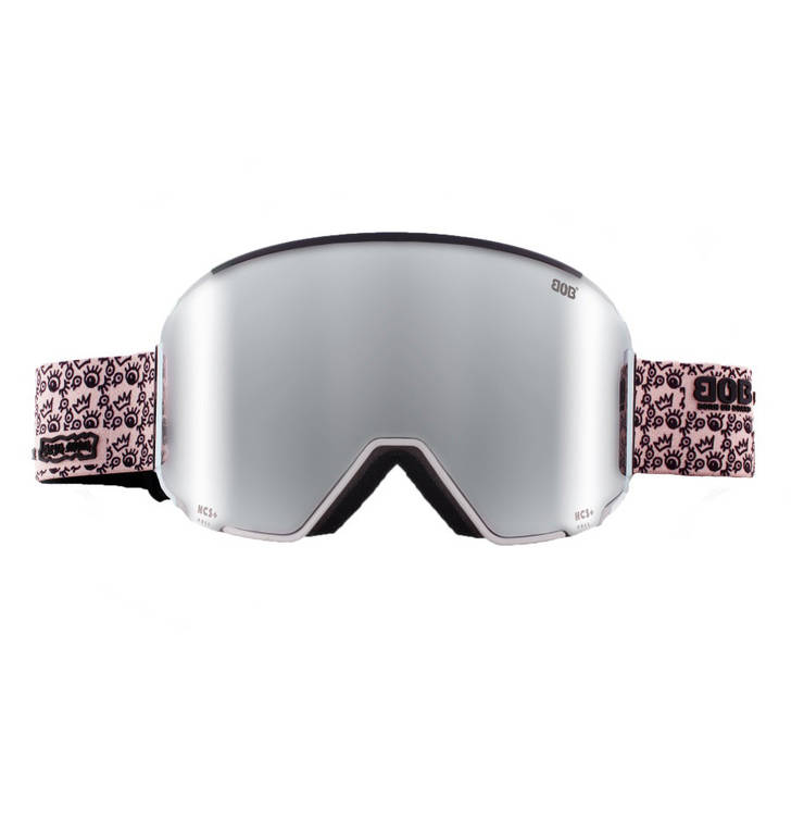 Маска гірськолижна BOB Super EYE G.Gonsior 2 HCS+ Cat.S3 Grey/Pink/Black, фото 1