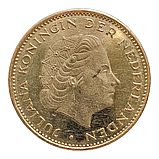 Нідерланди 2½ гульдена, 1980, фото 2