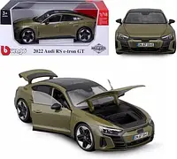 Модель автомобіля Bburago Audi Rs E Tron Gt 2022 1 18 11050 Model Samochodu Elektrycznego 1811050GN