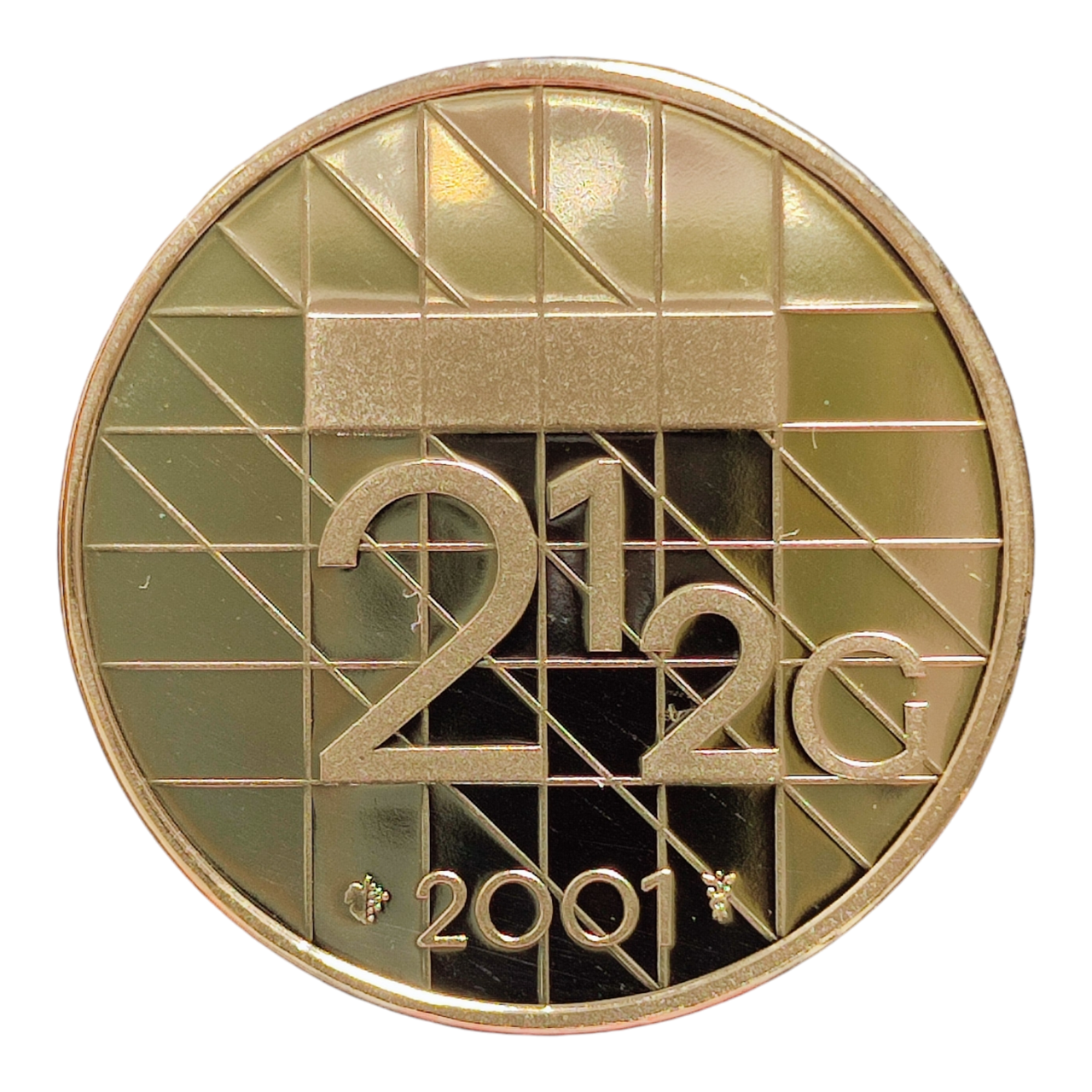 Нідерланди 2½ гульдена, 2001, фото 1