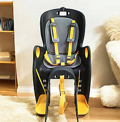 Дитяче велосипедне крісло TILLY Maxi T-831/1, 3-х точкові ремені, 12-22 кг