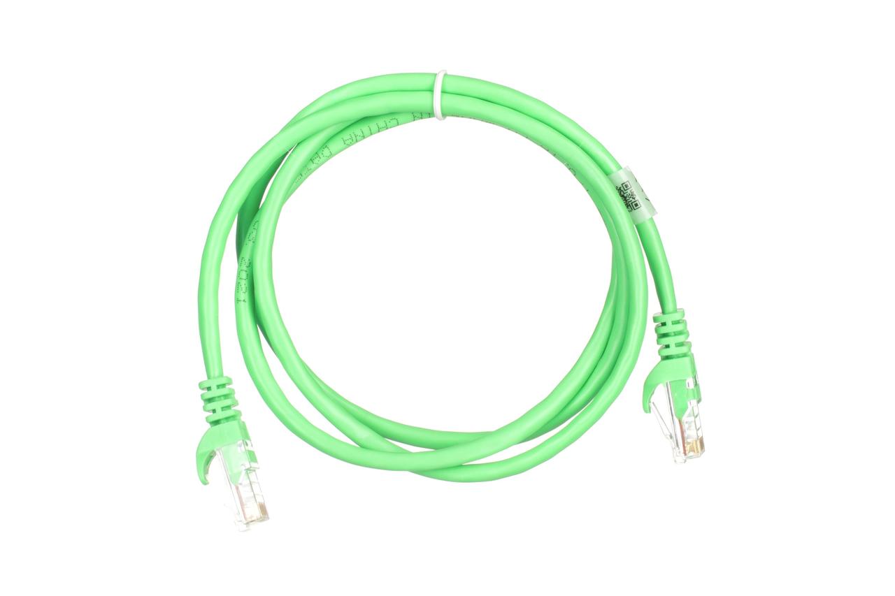 Патч-корд 2E САТ 5e, UTP, 1.20м, 26AWG, RJ45, 7/0.16, Cu, PVC, зелений, фото 1