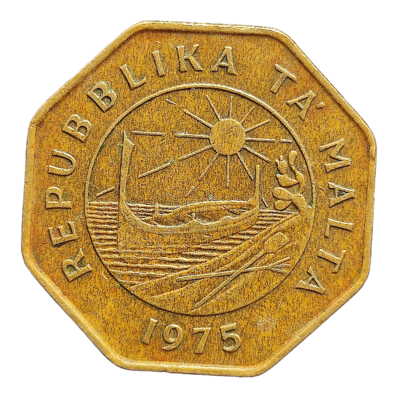 Мальта 25 центів, 1975