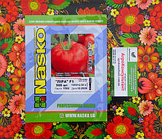 Насіння томата Ліра F1 (Nasko), 500 насінин — середньоранній (87-92 дні), детермінантний, червоний, круглий
