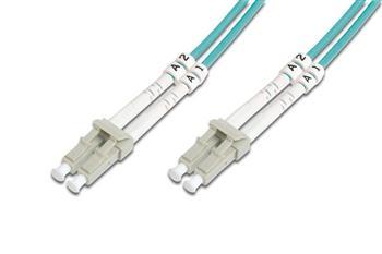 Патч-корд волоконно-оптичний DIGITUS LC/UPC-LC/UPC, 50/125, MM, OM3, duplex, 5м, фото 1