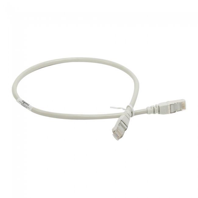 Патч-корд Legrand CAT 5e F-UTP, 0.5м, AWG 26, PVC, сірий, фото 1
