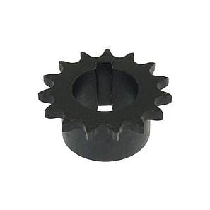 Зірочка 15 зубців вн. Ø25мм (DIN/ISO 06 B-1) однорядна для тістоміса PizzaGroup мод. 17-22 TF-TR, RM Gastro, Mecnosud та інші, фото 1