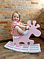 Дитяча гойдалка-каталка "Оленя", МДФ, NF0143, фото 4