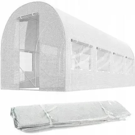Теплиця 9м² -450 х 200 *200 см Біла Just Garden