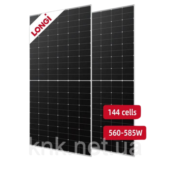 580 Вт LR5-72HTH-580M сонячна панель Longi Solar